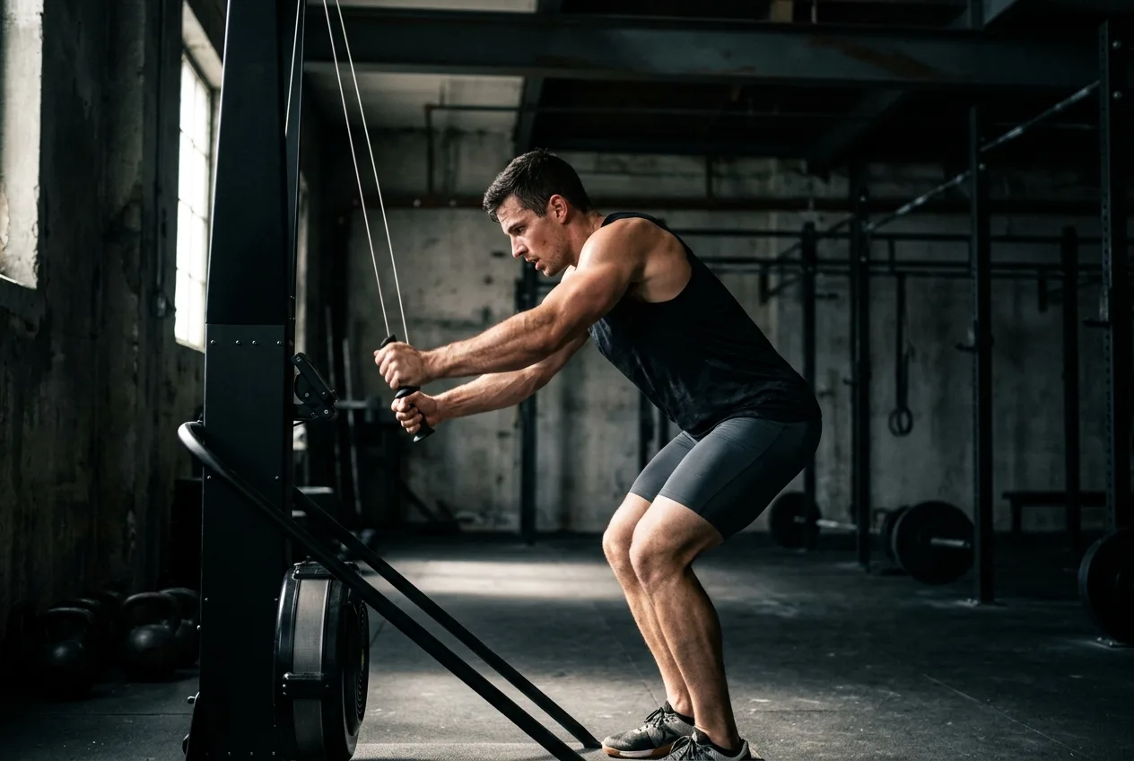 Mastering the SkiErg: HYROX's First Challenge