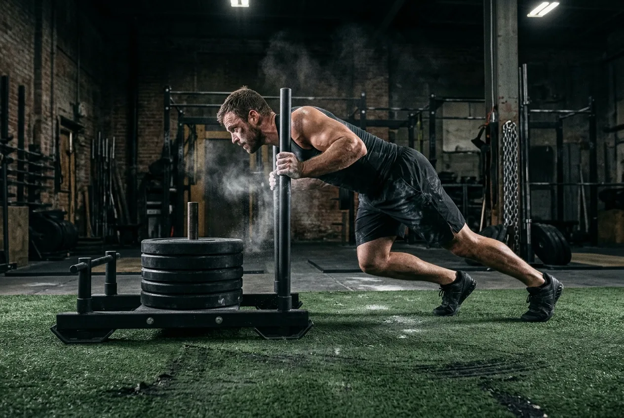 HYROX Sled Work: Push and Pull Strategies