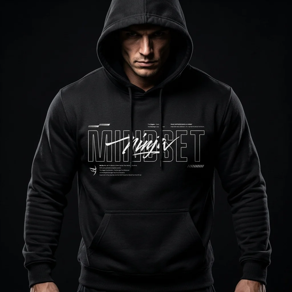 Ninja Mindset Pump Cover Hoodie