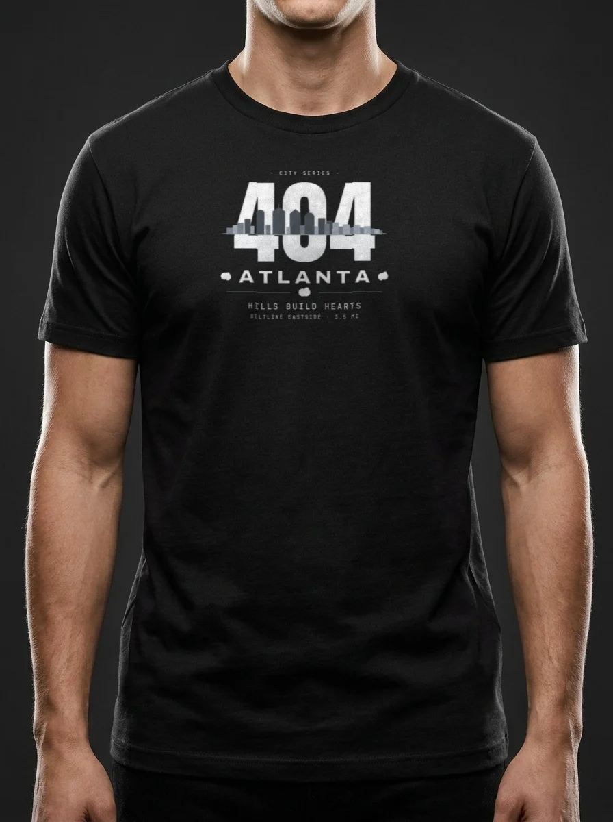 Atlanta Skyline Oversized Tee — NinjAthlete City Series