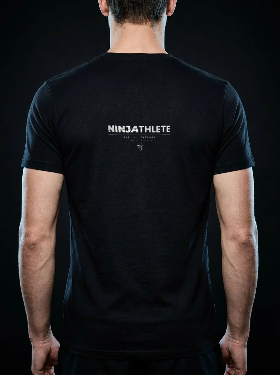 Chicago Skyline Oversized Tee — back print