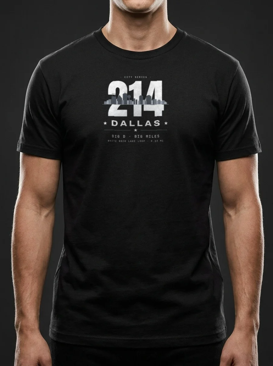 Dallas Skyline Oversized Tee