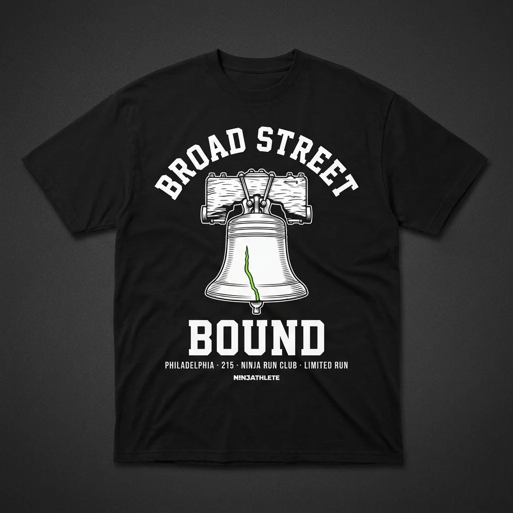 Philadelphia — Broad Street Bound Tee — NinjAthlete City Series