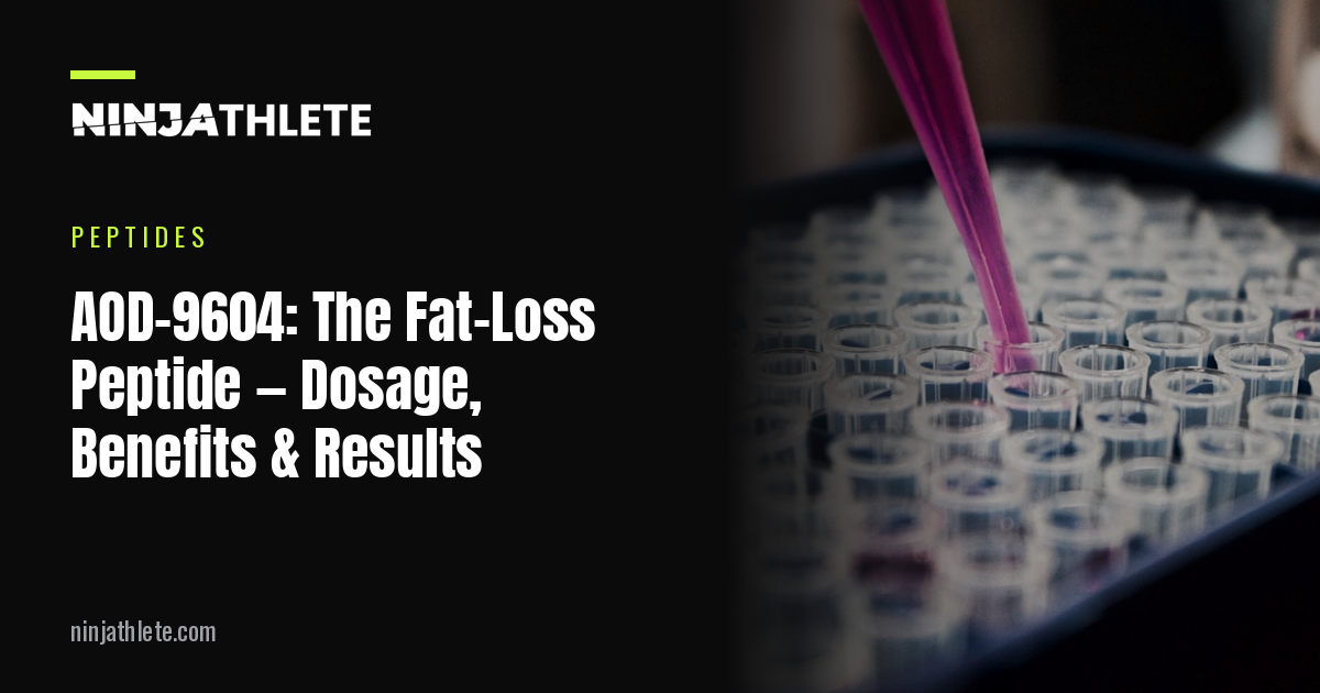 AOD-9604 Peptide Guide (2026): Dosage, Benefits & Results