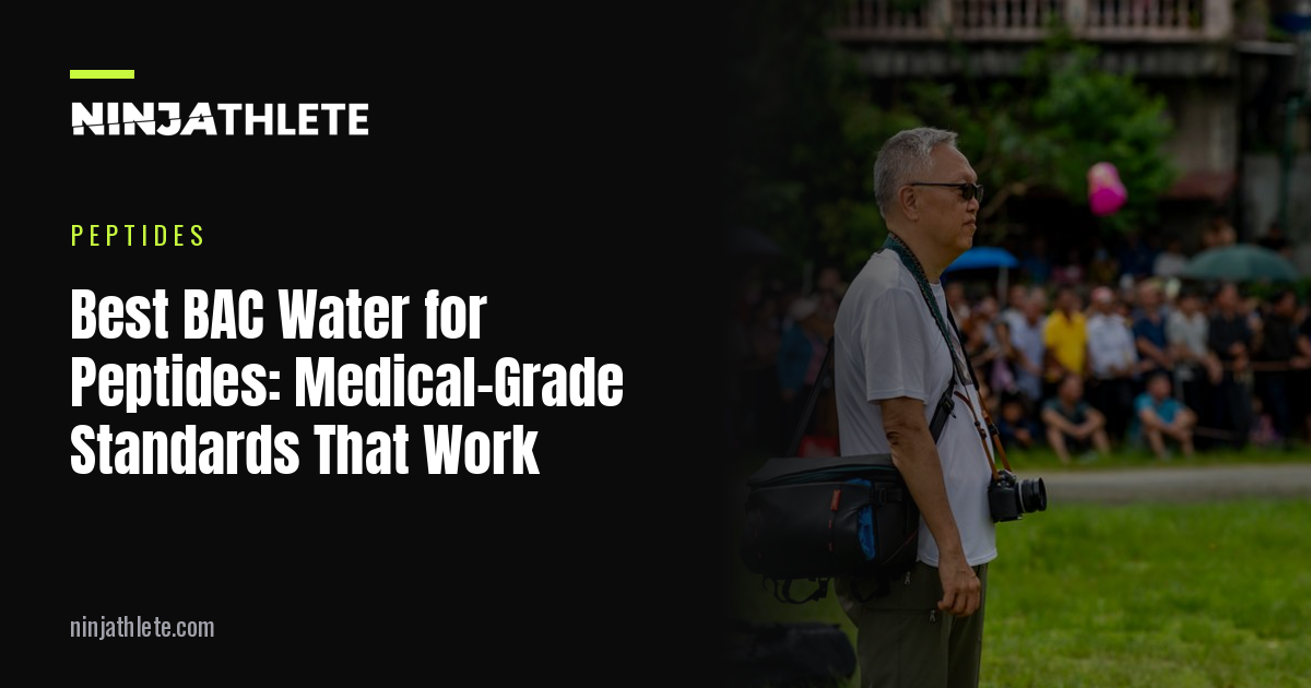 Best BAC Water for Peptides: Medical-Grade Standards That…