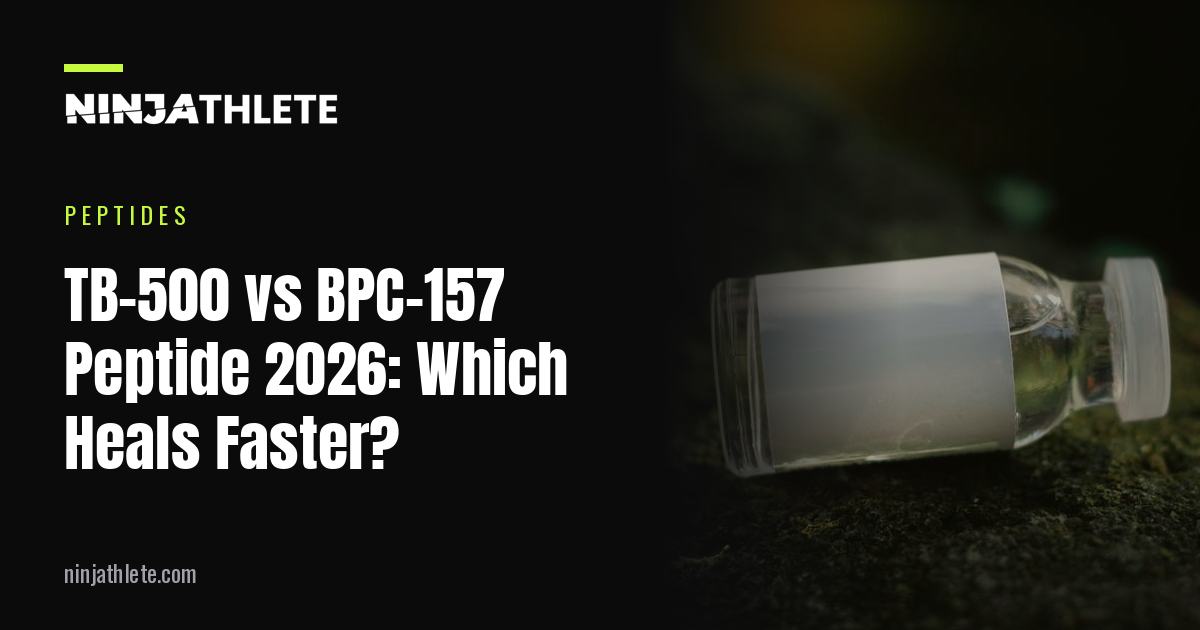 TB-500 vs BPC-157 Peptide 2026: Which Heals Faster?