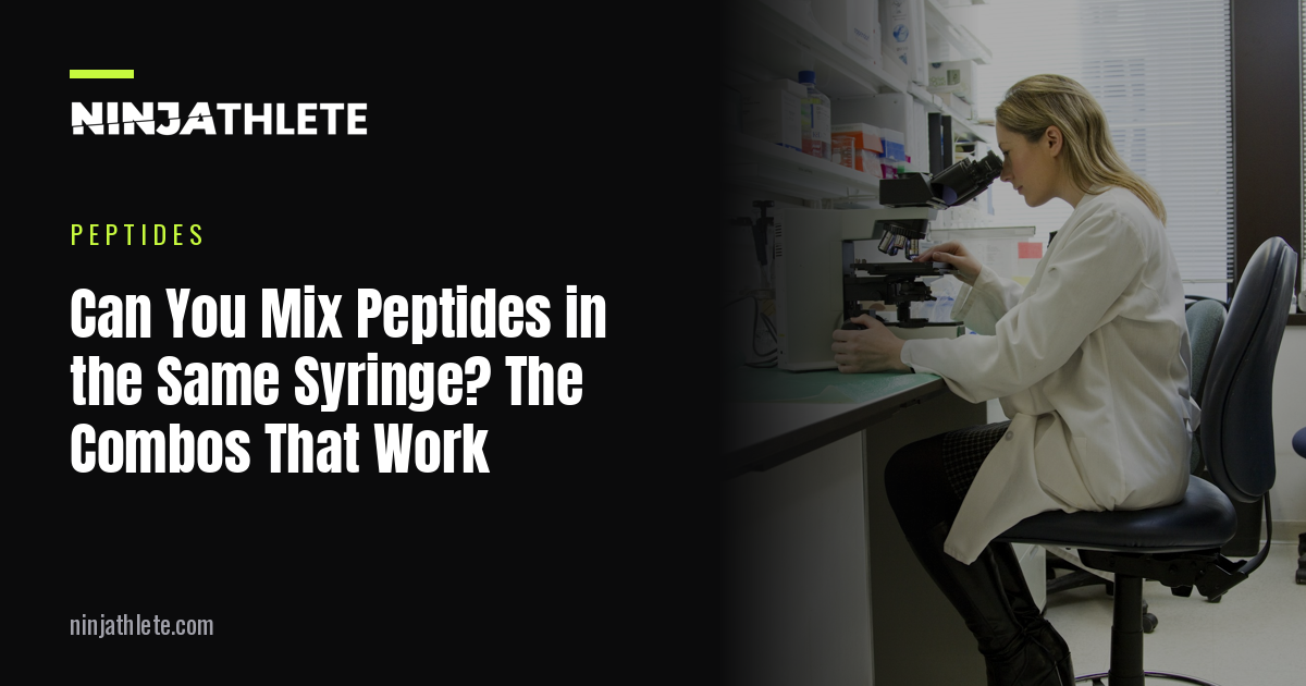 Can You Mix Peptides in One Syringe? The Combos That Work (2026)
