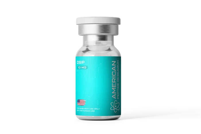 DSIP 10mg research peptide vial from American Peptide Research