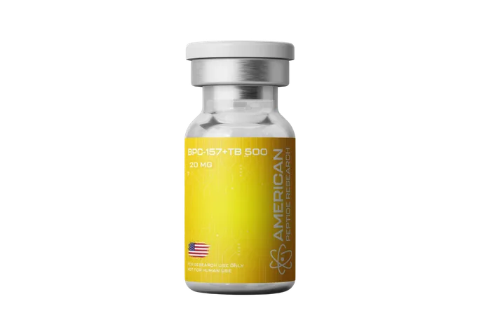 Wolverine (BPC+TB) 20mg research peptide vial from American Peptide Research