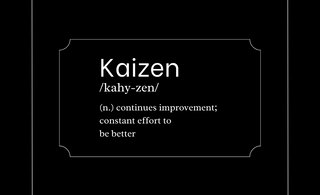 what does kaizen mean