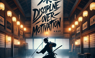 discipline over motivation ninja