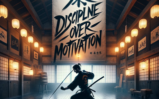 discipline over motivation ninja