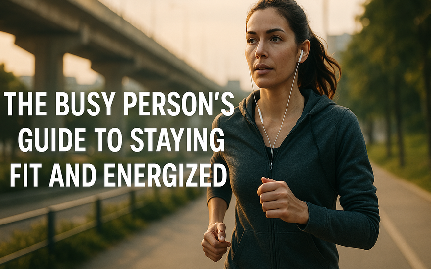 busy persons guide to staying fit and energized