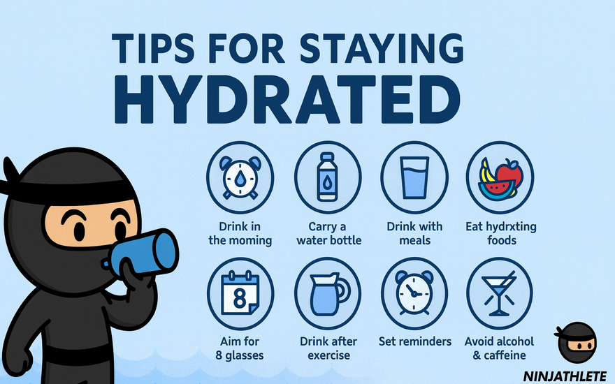 tips for staying hydrated