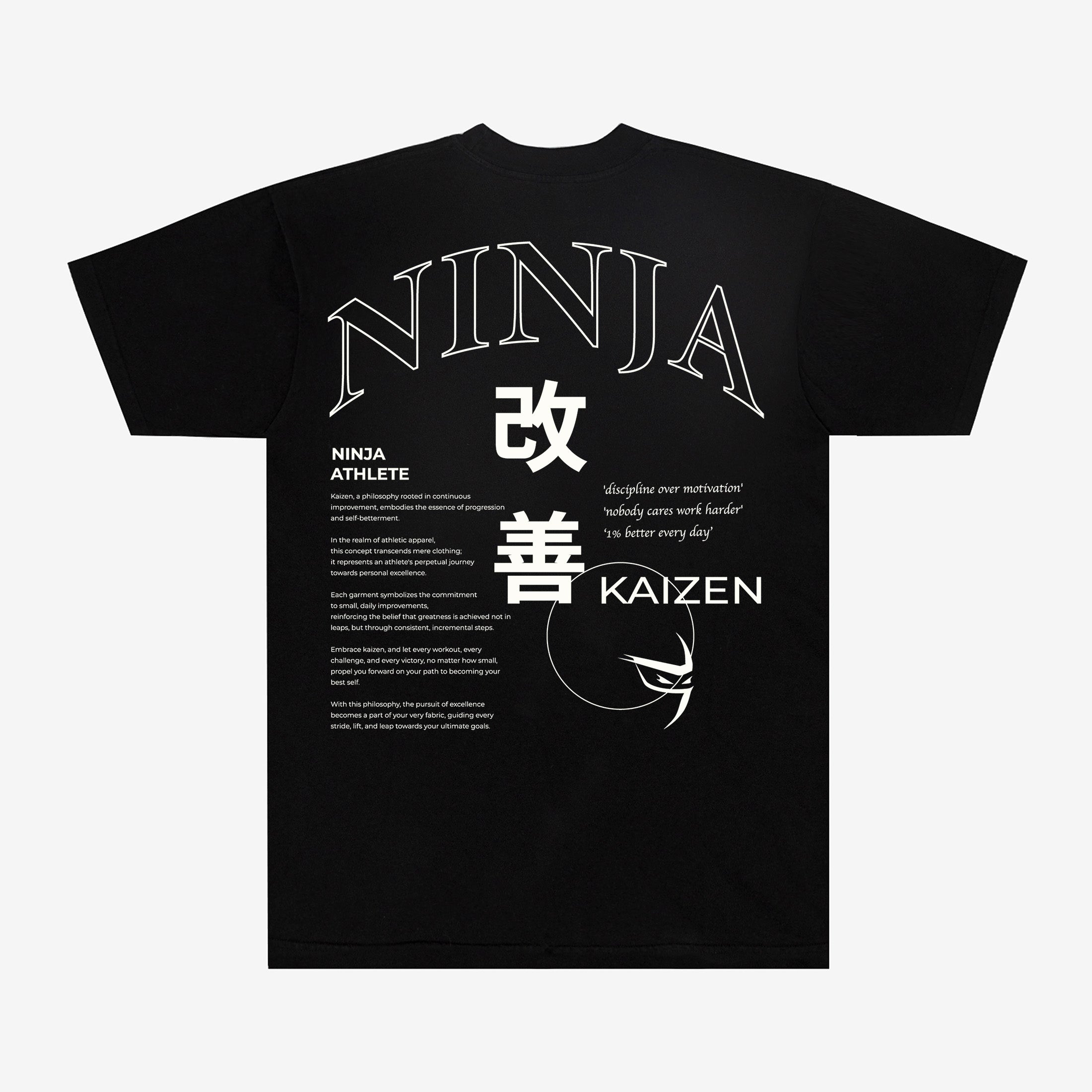 Kaizen Ninja Gym Pump Cover Tee