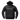 black graphic hoodie