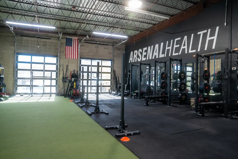Arsenal Health + Fitness — training floor