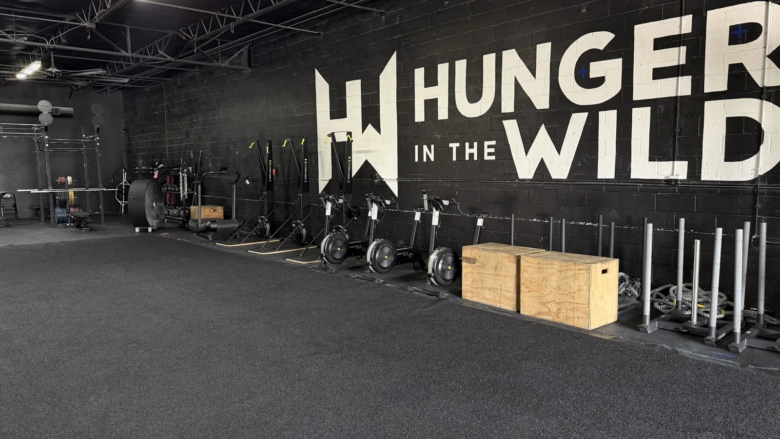 Hunger in the Wild — training facility