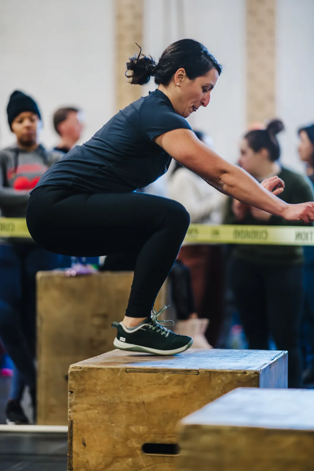CrossFit Boston Iron & Grit — training floor
