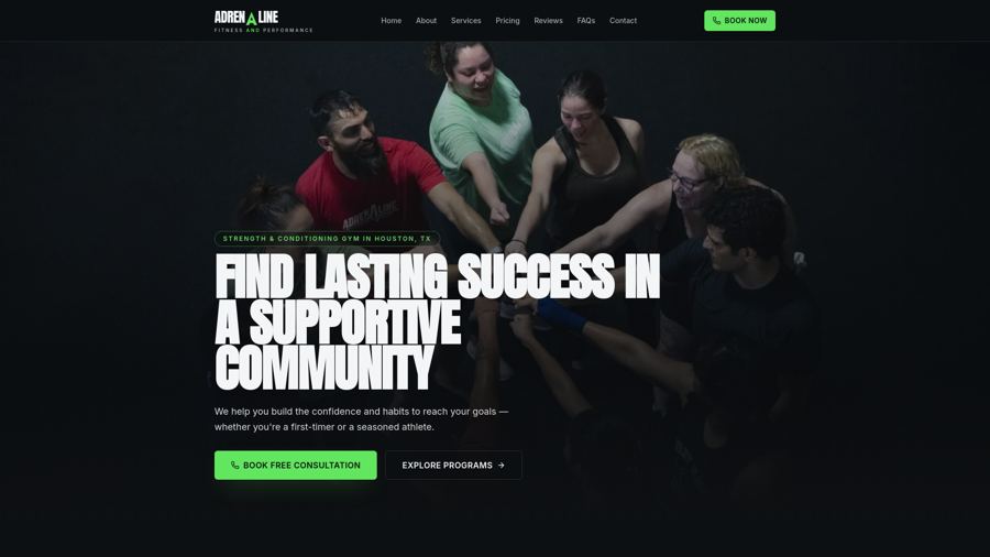 Adrenaline Fitness and Performance — gym
